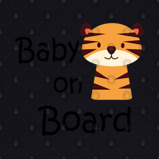 Baby on board sticker by IDesign23